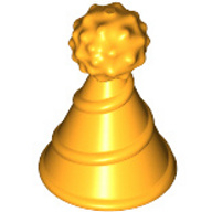 Lego párty čepice, světle oranžová (6132773)